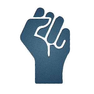 Underground Self-Defense Core Value Icon Empower shown with a graphic green fist
