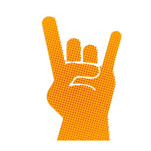 Underground Self-Defense Core Value Icon Fun shown as illustrated hand gesturing fun